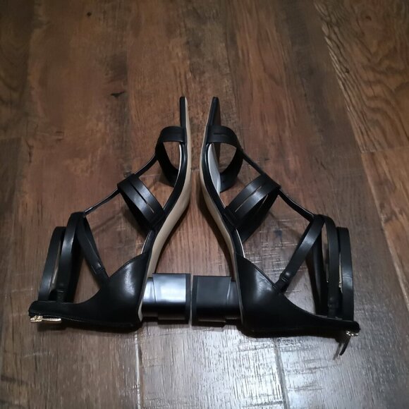 NEW Franco Sarto Women's Korie Strappy Gladiator Heeled Sandal Black Size 10M - Picture 6 of 9
